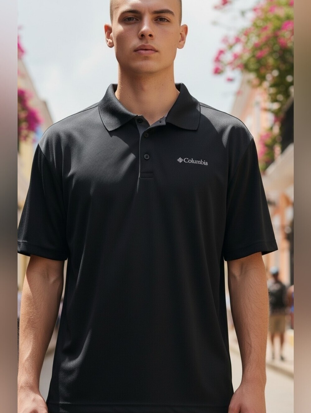 Columbia Men's Size XL Omni Wick Performance Polo Shirt